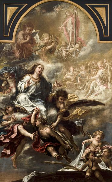 The Assumption of the Virgin, Juan de Valdés Leal by Masterful Masters