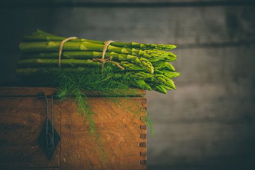 Een bosje asperges
