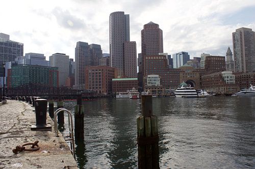 Boston City Skyline