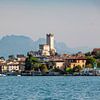 Malcesine avec le château des Scaliger sur le lac de Garde sur Gerald Lechner