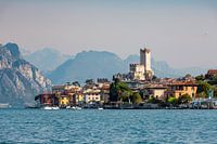 Malcesine with the Scaliger Castle on Lake Garda