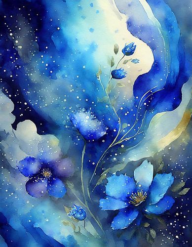 Delft bleu fleurs 1