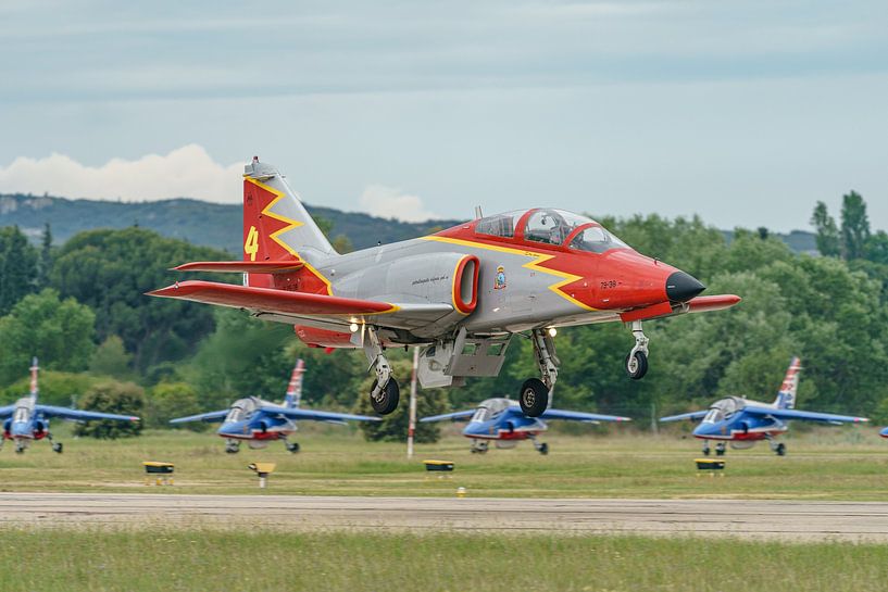 A Casa C-101 Aviojet by Patrulla Águila. by Jaap van den Berg