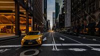 Yellow cab in New York van Kimberly Lans thumbnail