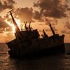 Edro III shipwreck on the west coast of Cyprus by Melissa Peltenburg