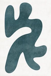 Bleu abstrait - 1