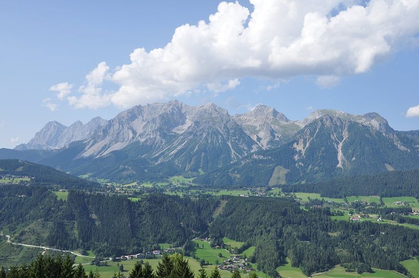 Berglandschaft in Österreich von Farzad Madjdian