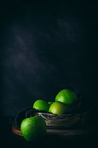 Grüne Äpfel von Daisy de Fretes