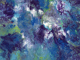 Fluid Art n° 123 sur GreenART by Hubert Fenzl
