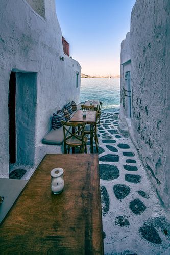 Zonsopgang boven Mykonos
