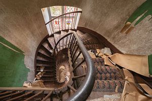 Verlaten trappen