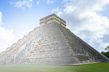 Fotoschets Piramide van Chichén Itzá