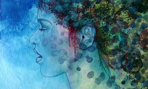 blue wonder by Helma van der Zwan