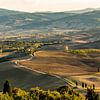 Vue de Pienza sur Easycopters