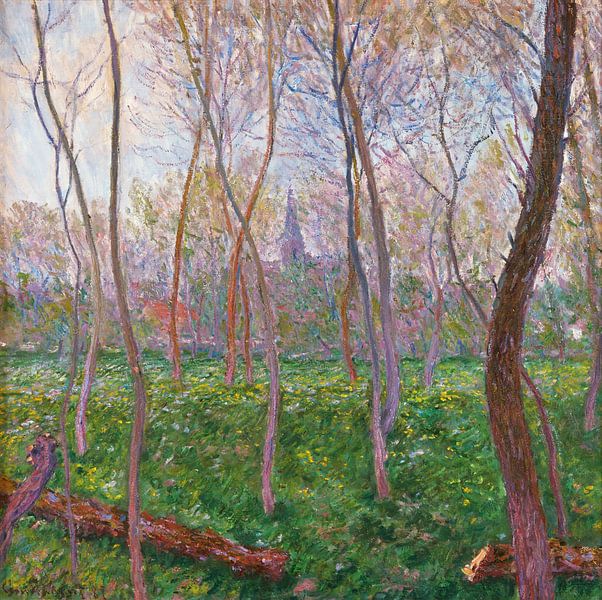 Bennecourt, Claude Monet by All the Masters
