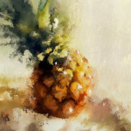 Stillleben mit Ananas Nr. 01