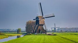 Les Pays-Bas, le pays des moulins sur Bram de Jong