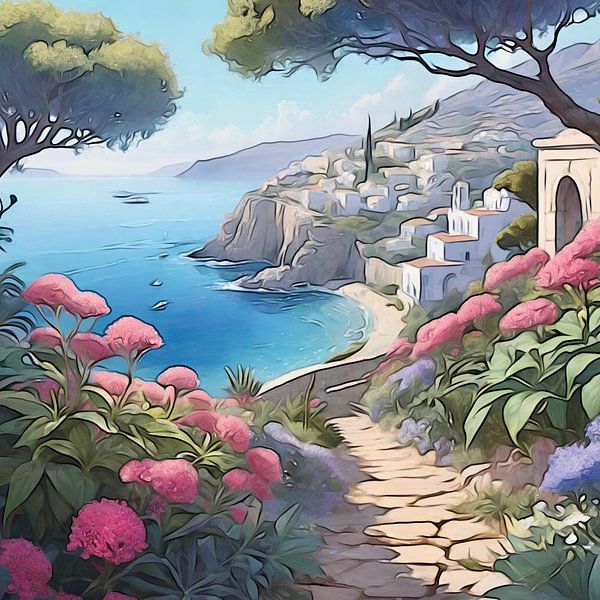 Kalimera, motif 11 by zam art