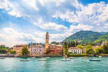 Cernobbio Stadtansicht, Comer See von Stefano Orazzini
