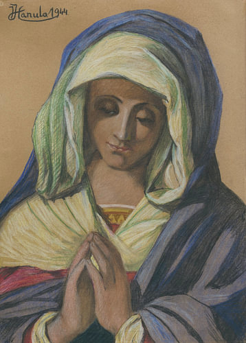 Jozef Hanula – Die Jungfrau Maria | Religiöse Kunst