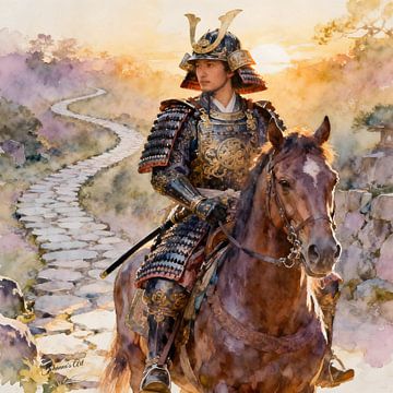 Armor in Autumn Flame von Johannas Art Creations