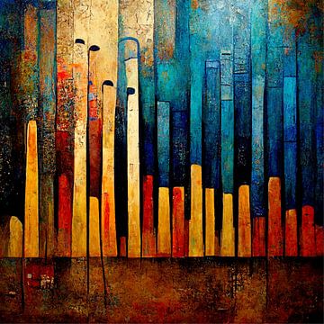 Abstract, music by Carla van Zomeren