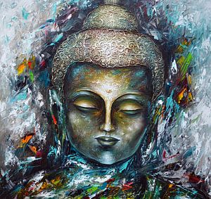 Buddha van Gena Theheartofart