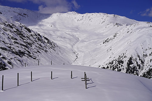 Winterwandeling in de Tuxer Alpen