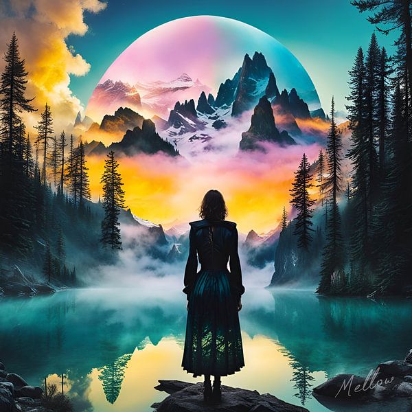 Enigmatic Echoes by Mellow Art