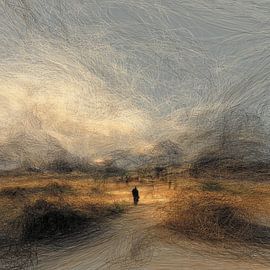 Wanderer of Haze by Nomo.Art