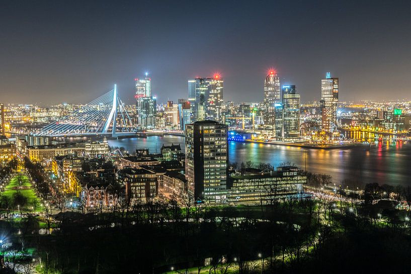 Skyline Rotterdam von Peter Sneijders