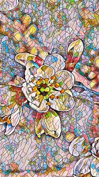 Kirschblüte Mosaik