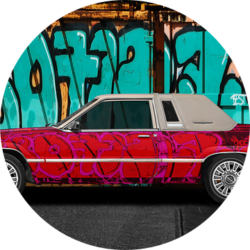 Ford Thunderbird Box Bird Graffiti Art Auto