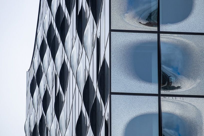 Détail de l'Elbphilharmonie de Hambourg par Betty van Engelen