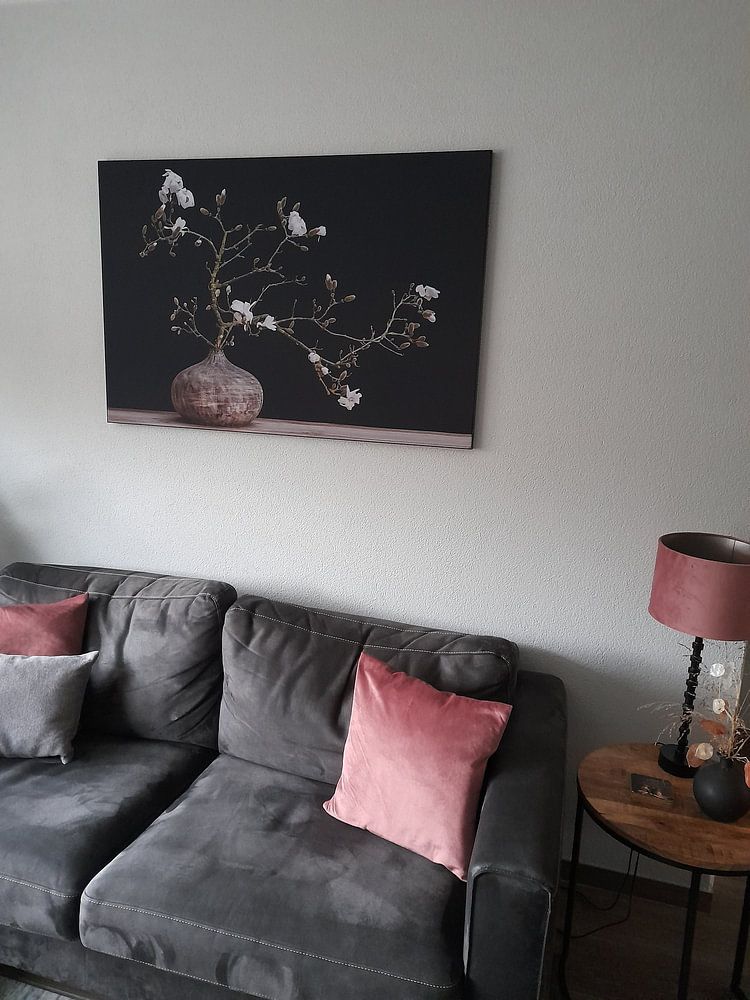 magnolia in vase  by Klaartje Majoor 