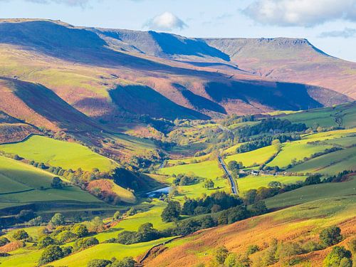 Platteland in het Peak District (VK)