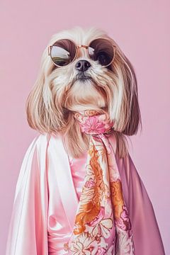 Lhasa Apso by Poster Art Shop