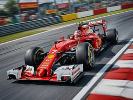 Kimi Räikkönen in topvorm van DeVerviersBelgium