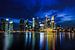 De avond valt in Singapore van Chantal Nederstigt