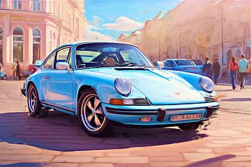 Porsche 911 in Art