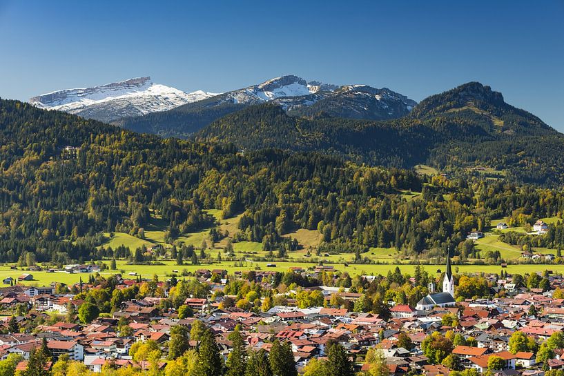 Oberstdorf in the Allgäu by Walter G. Allgöwer