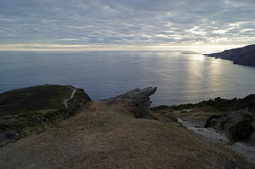 De Slieve League kliffen in het westen van County Donegal, Ierland