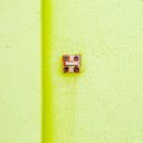 Abstraktes Pastellgrün auf einer rostigen Platte von Texel eXperience Miniaturansicht