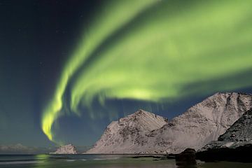Noorderlicht op de lofoten van Danielle Kramer