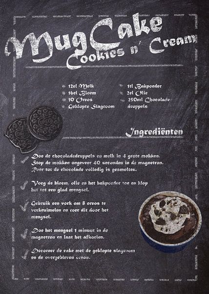 Dessert-Rezept - Becherkuchen von JayJay Artworks