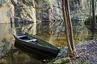 Reflectie in steengroeve 1