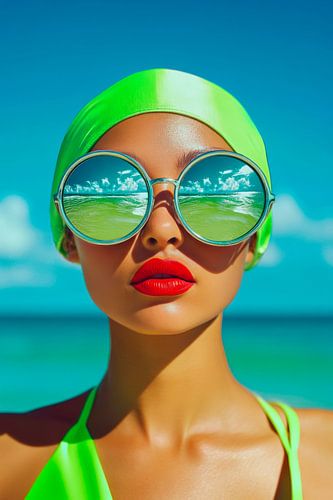 Sommerlicher Stil mit Glamour