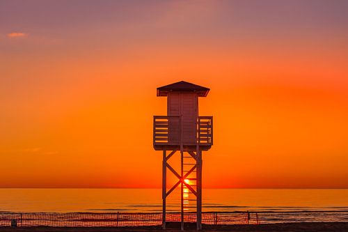 Sonnenaufgang in Gandia Spanien