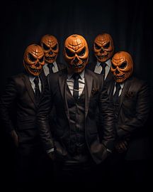 Men with masks