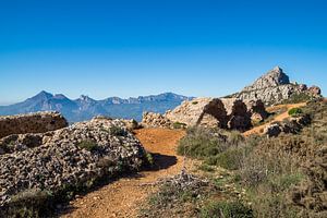 Malerische Ruinen einer Festung - Fort de Bernia